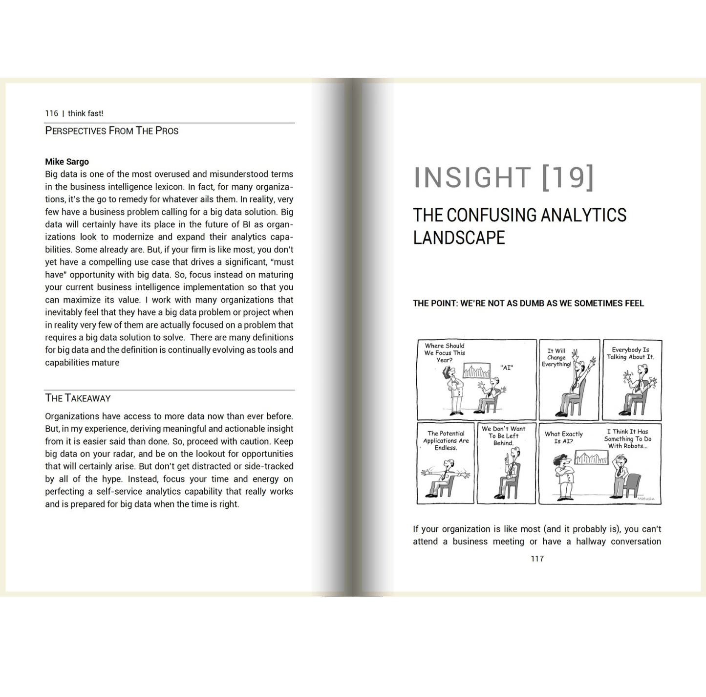 Think Fast! The insight you need to compete and win with Self - Service Analytics - The Sanderson Press Store