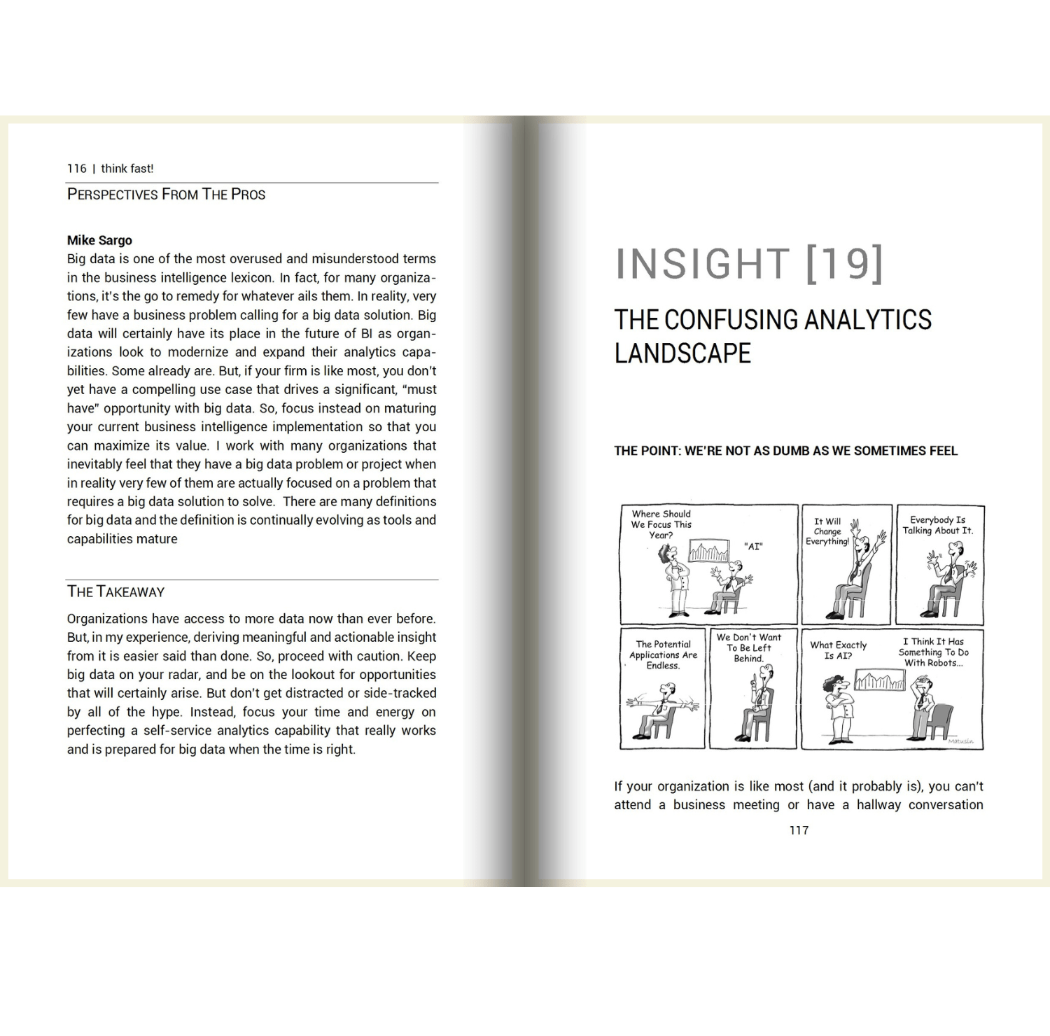 Think Fast! The insight you need to compete and win with Self - Service Analytics - The Sanderson Press Store